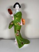 Vintage Handmade Japanese Hakata Doll