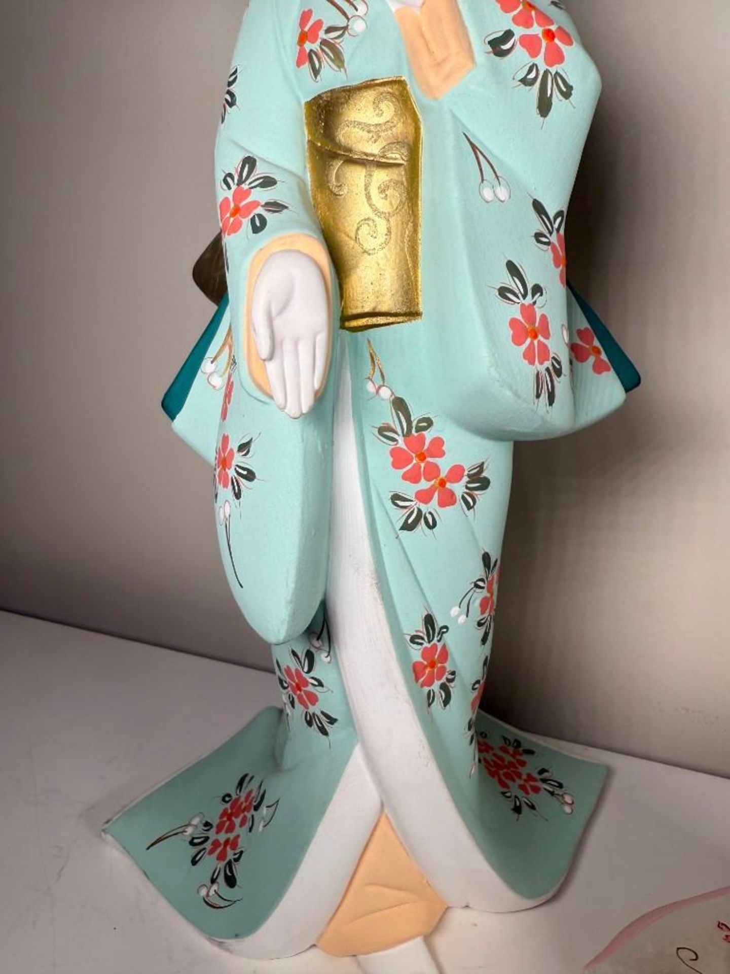 Vintage Hamilton Collection Hakata Dolls: Spring Song Maiden & Summer Song Maiden - Image 5 of 19