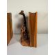 Hand Carved Giraffe Bookends - Image 5 of 13