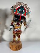 Hop Kachina Doll by Manuel Kooyahoema