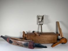 Lot of Hand Made Instruments from Various Parts of the World