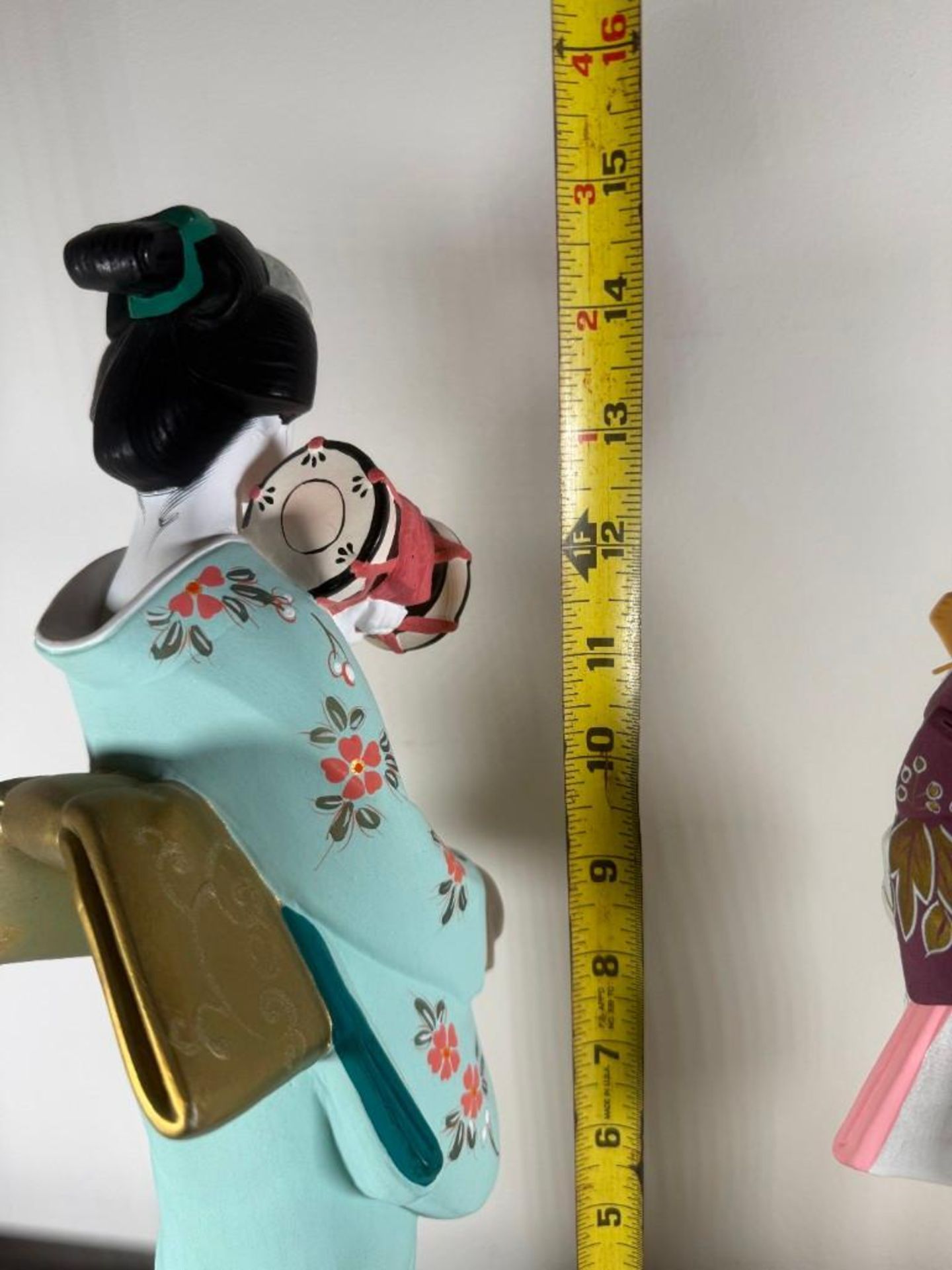 Vintage Hamilton Collection Hakata Dolls: Spring Song Maiden & Summer Song Maiden - Image 18 of 19