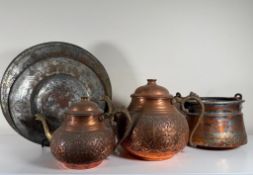 Lot of Vintage Turkish Copper Pieces