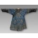 A Blue Silk Gauze Dragon Robe, 19th century - Image 1 of 18