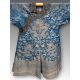 A Blue Silk Gauze Dragon Robe, 19th century - Image 3 of 18