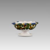A Sancai-glazed Stem-cup, Tang dynasty