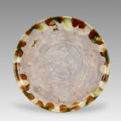A Sancai-glazed Dish, Tang dynasty