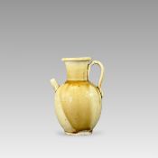 A Small Yue ware Ewer with a darker splash,  Tang dynasty