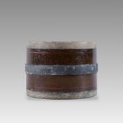 A Cylindrical Painted Lacquer Box, Warring States