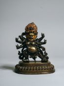 A Striking Bronze Figure of Hayagriva, Tibet, 16/17th century