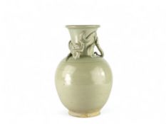 A Qingbai Dragon Vase, Southern Song dynasty