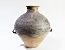 A Larger Painted Pottery Handled Jar, Majiayao Culture, Machang Phase
