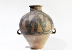A Painted Pottery Handled Jar, Majiayao Culture, Machang Phase