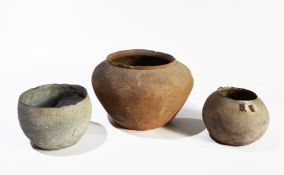 Three Pottery Jar, Shang dynasty