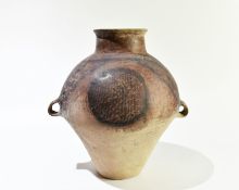 A Painted Pottery Handled Jar, Majiayao Culture, Machang Phase