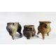 Three Pottery Tripod Censers, Siwa Culture - Image 2 of 3