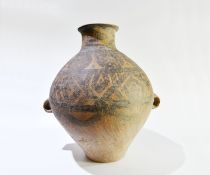 A Painted Pottery Handled Jar, Majiayao Culture, Machang Phase