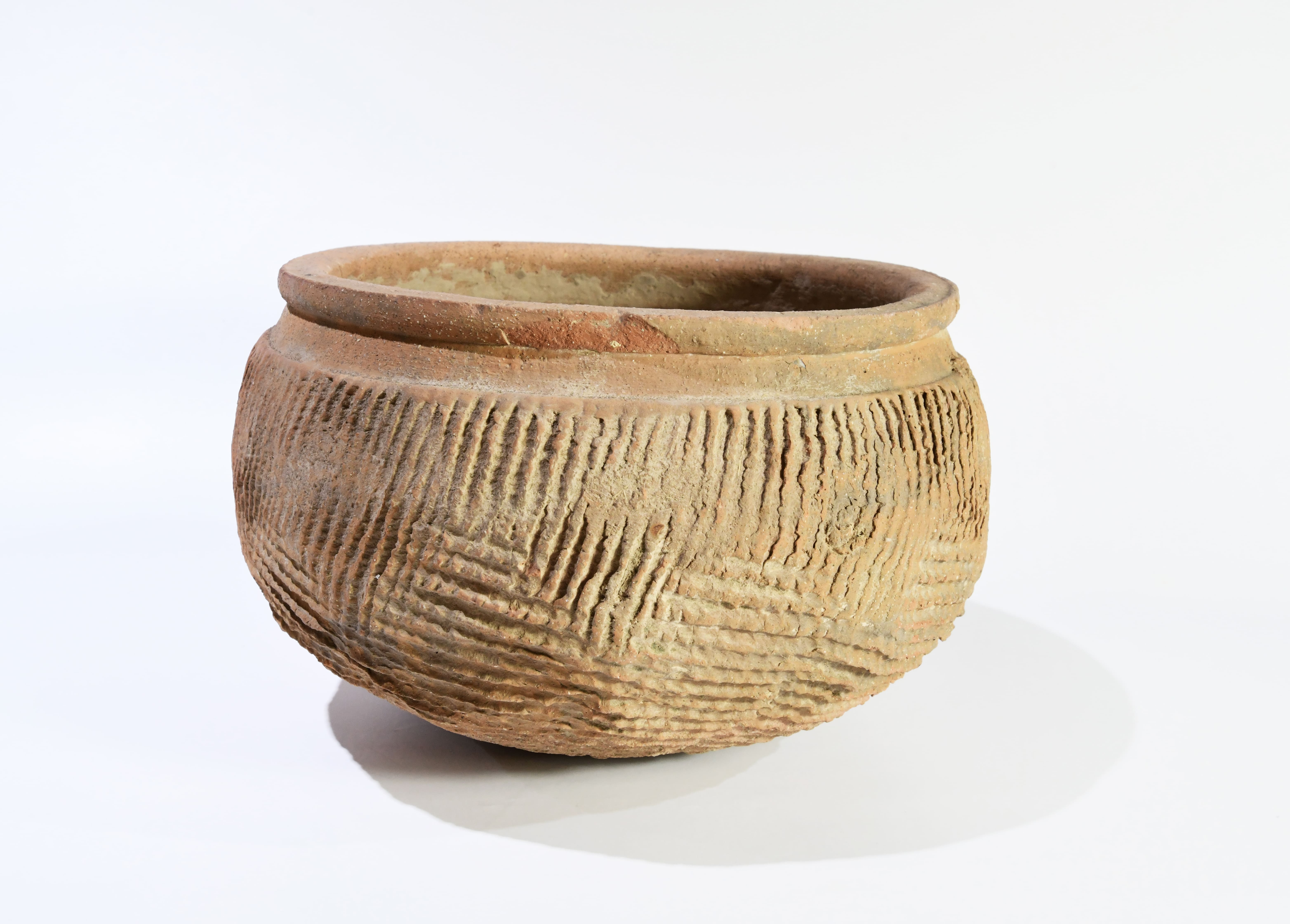 A Pottery Carved Bowl, Yangshao Culture