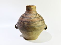 A Painted Pottery Handled Jar, Majiayao Culture, Banshan Phase