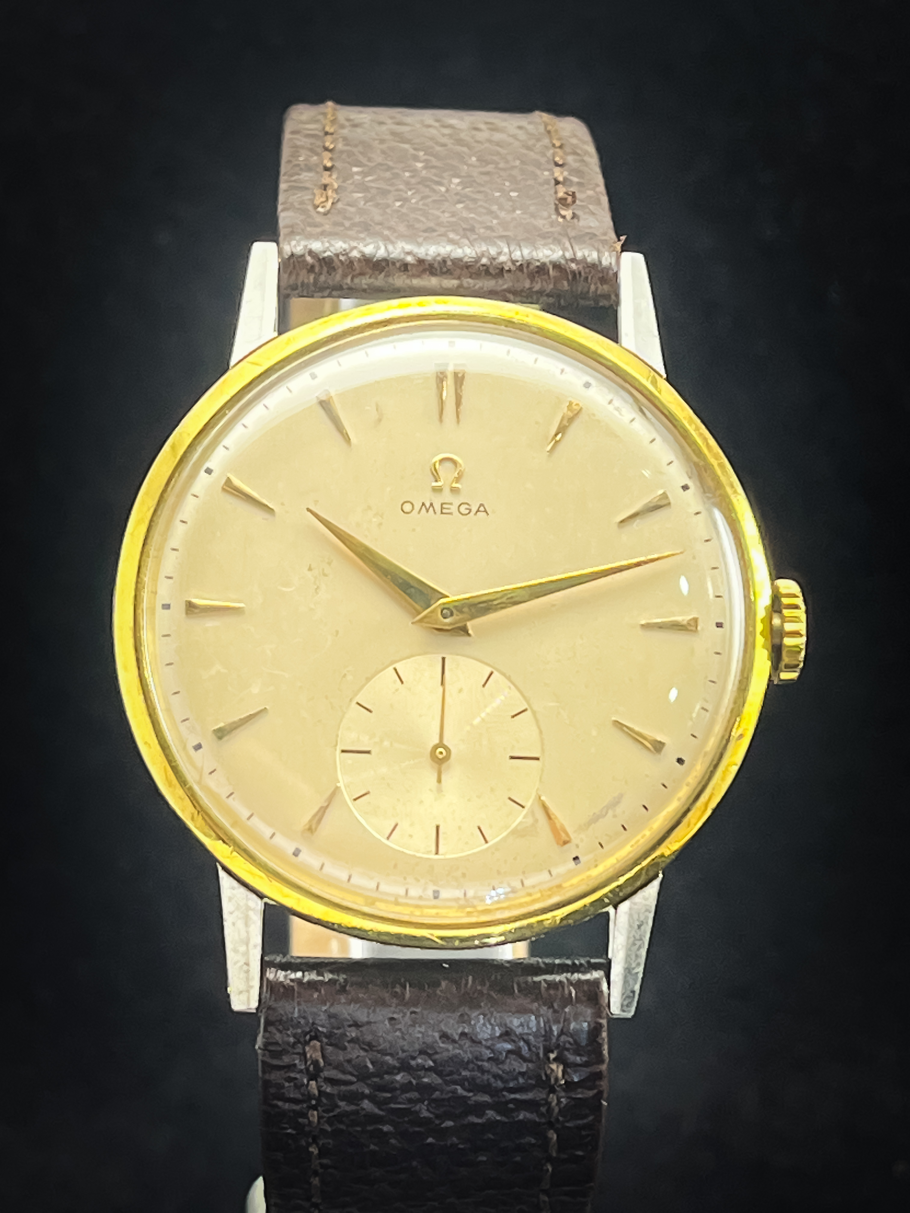 Omega Vintage Big Size Men's Dress Watch 1942 30T2