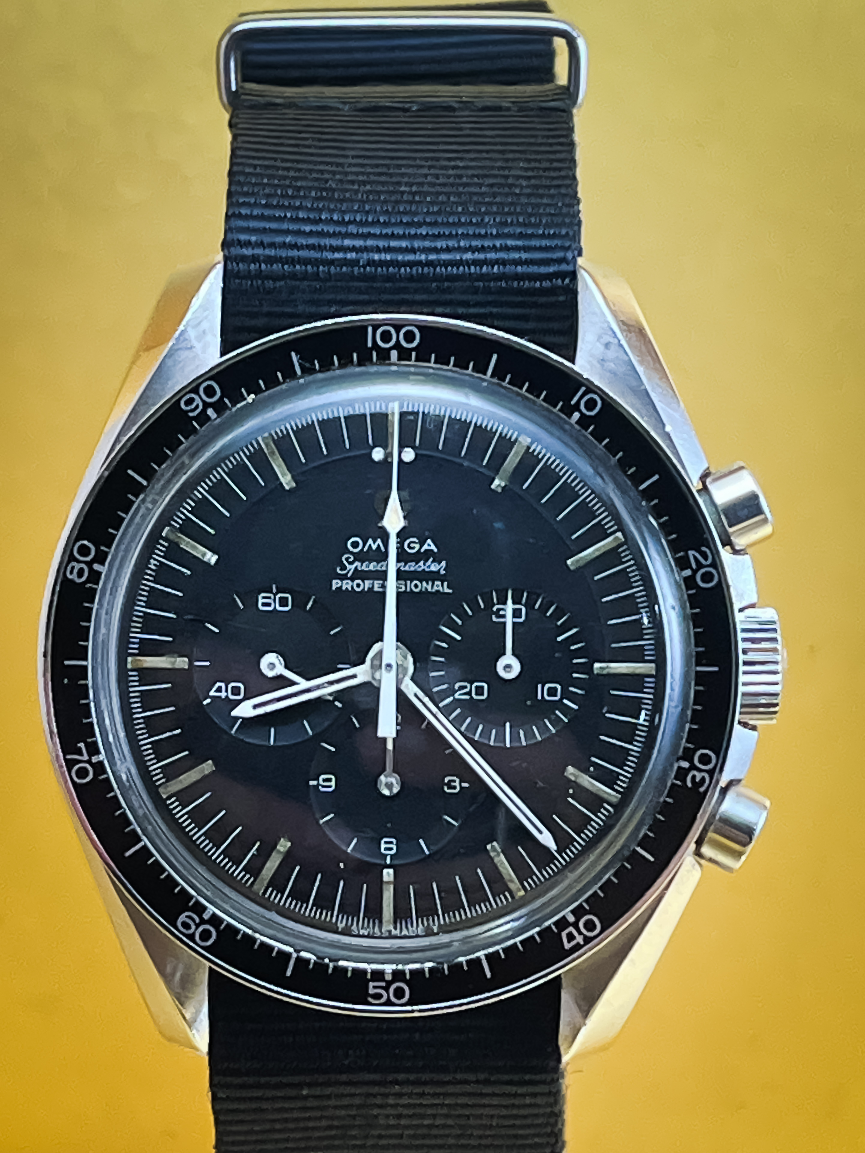 Omega Speedmaster Professional 145.022 Decimal Bezel Chronograph CB Case Cal 321 1965/66 "Moonwatch"