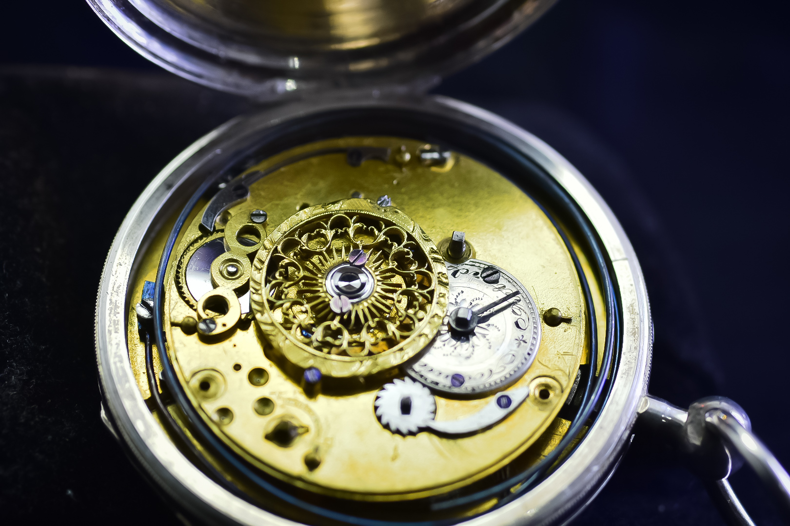 Antique Quarter Repeater Verge Fusee Pocket Watch C.1800 - Image 10 of 11