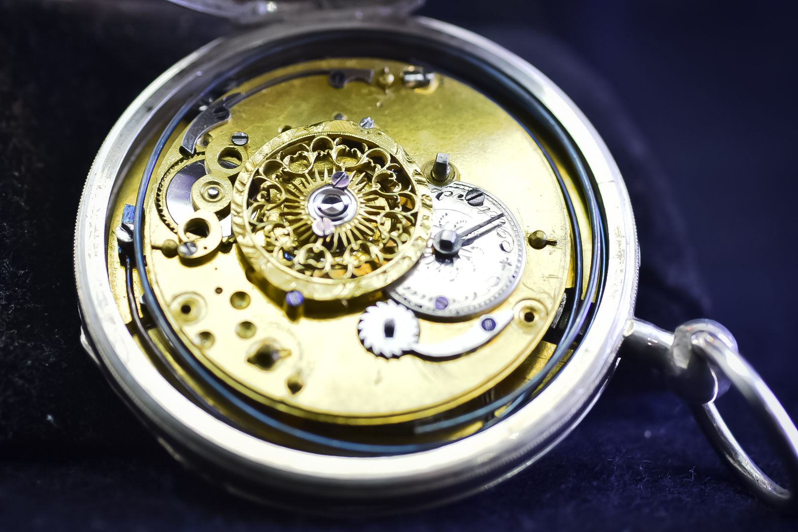 Antique Quarter Repeater Verge Fusee Pocket Watch C.1800 - Image 6 of 11