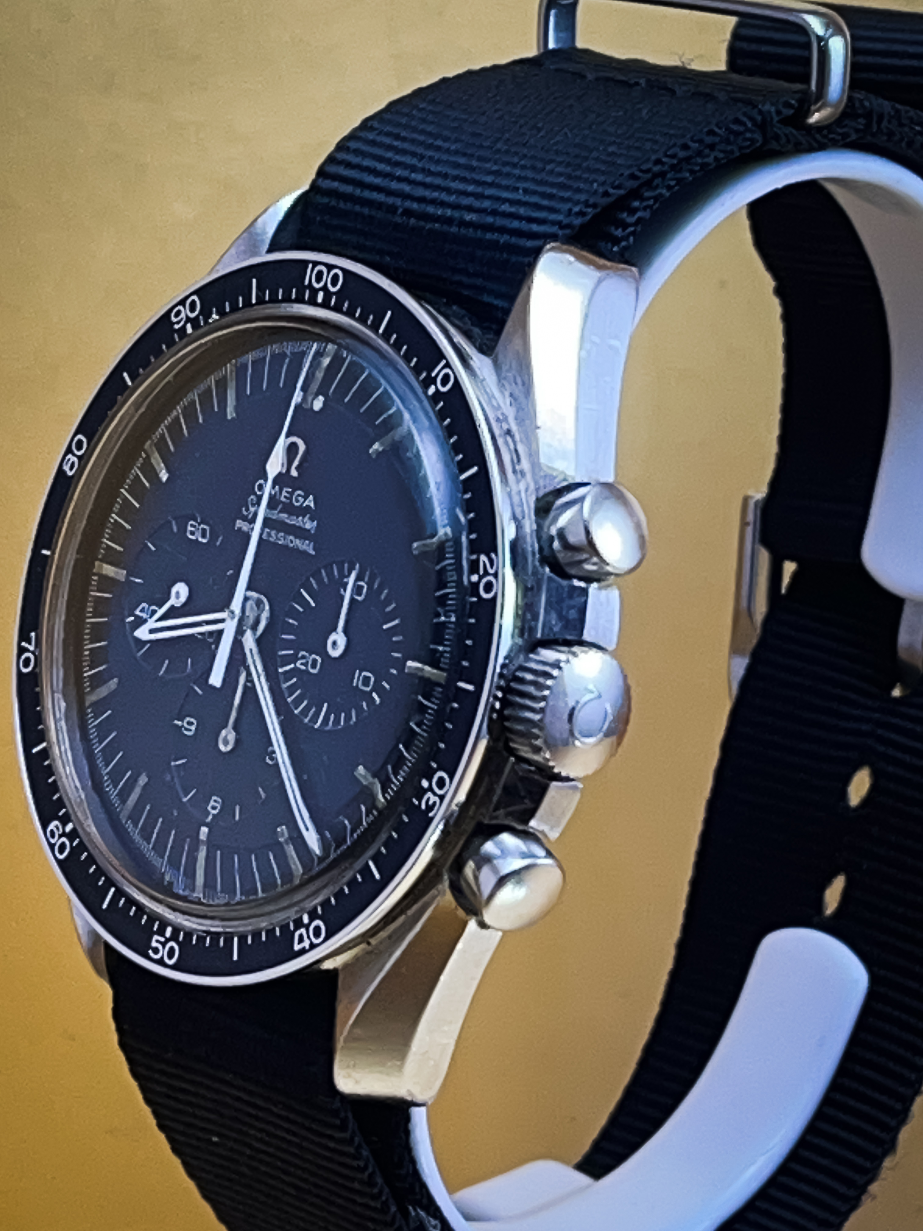 Omega Speedmaster Professional 145.022 Decimal Bezel Chronograph CB Case Cal 321 1965/66 "Moonwatch" - Image 2 of 2