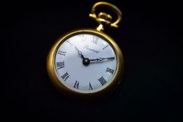 Ladies Pendant President Pocket Watch Gold Mechanical Wind