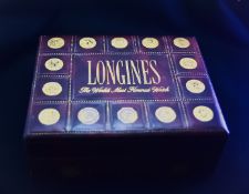 Longines Vintage Watch Presentation Box - C1960's Maroon