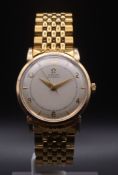 Omega C2445-1 Bumper Automatic Men's Wristwatch c.1947 GP 80 Microns