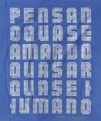 Augusto de Campos - Ohne Titel, 1975/99