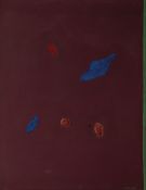 Giulio Turcato - Komposition violett und blau, 1963