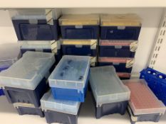 Qty Assorted Pipette Tips and holders