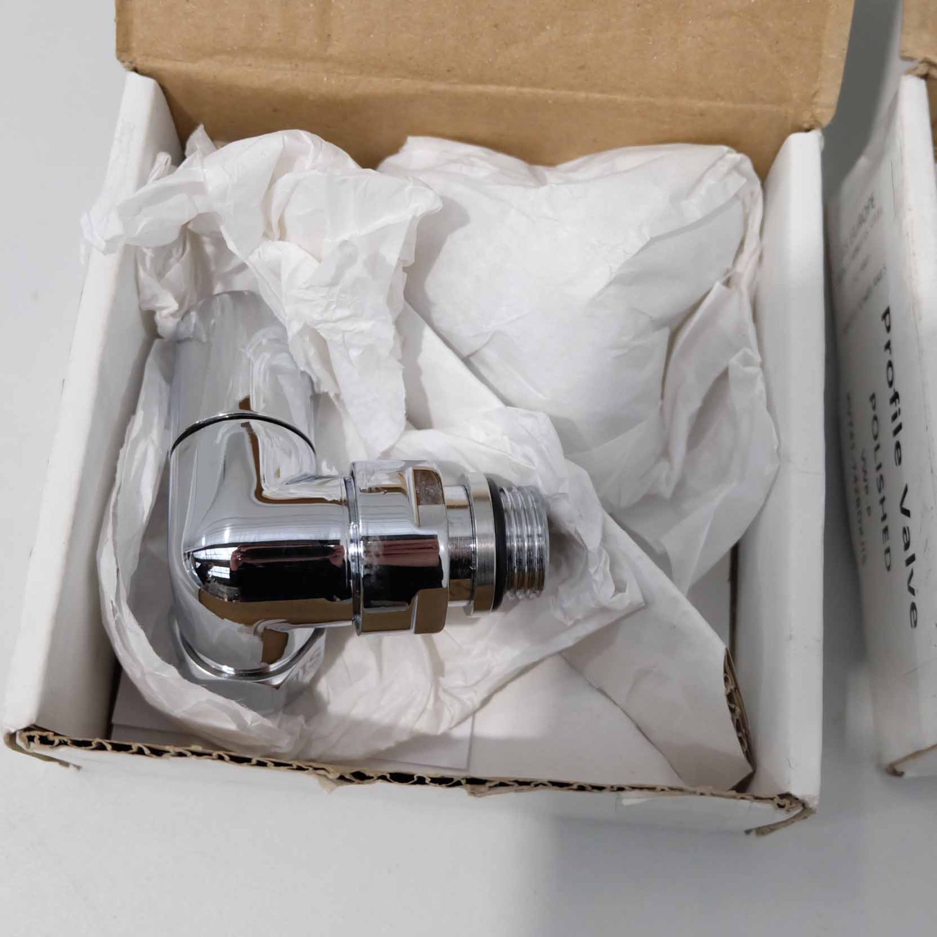 Two Pairs of JLS Europe Profile Valve For Heated Towel Rails. - Image 4 of 6