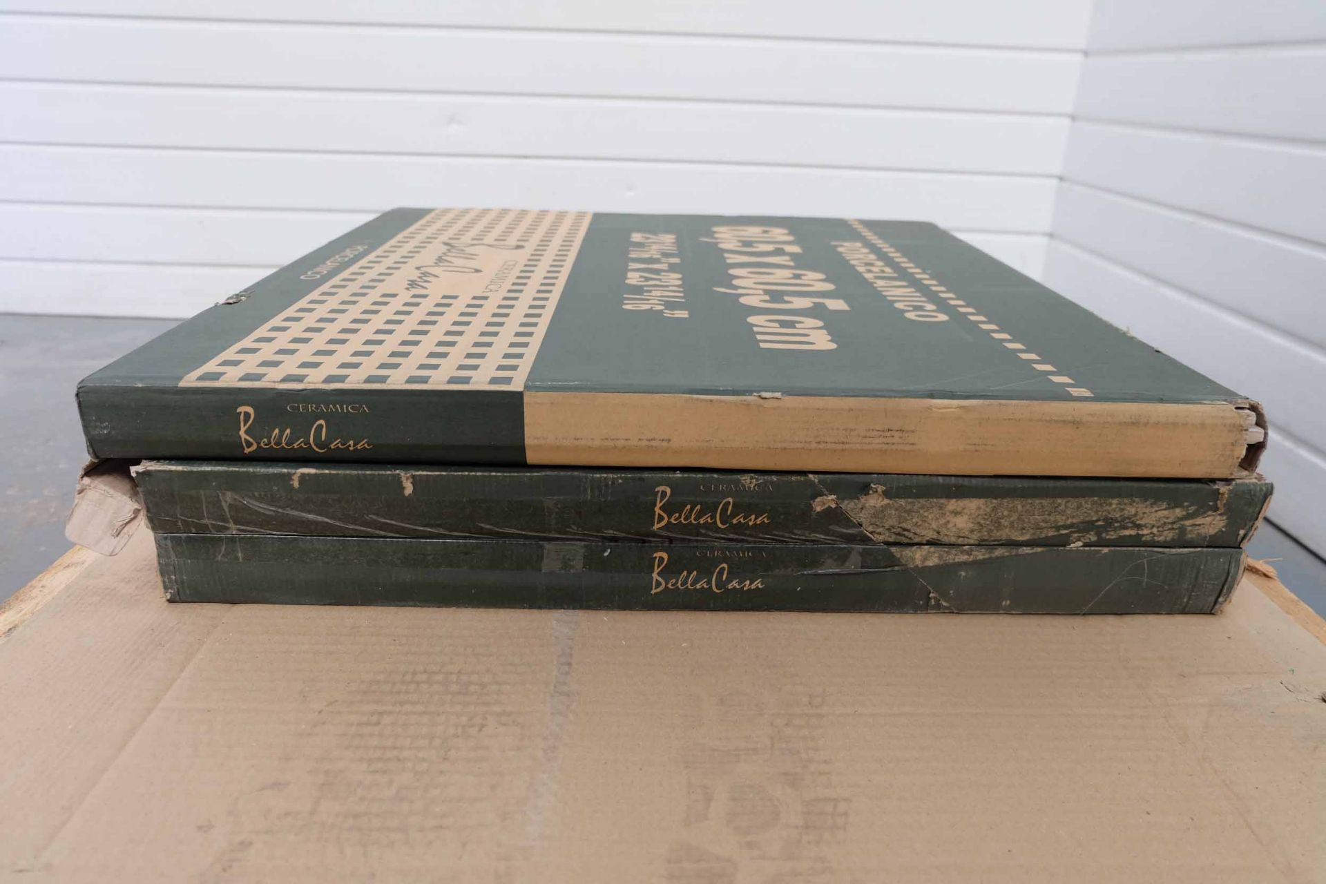 Bella Casa Porcelain Floor Tiles. 3 Packs of 4 Tiles. Size 60.5 x 60.5cm. Thickness 10mm. - Image 2 of 6