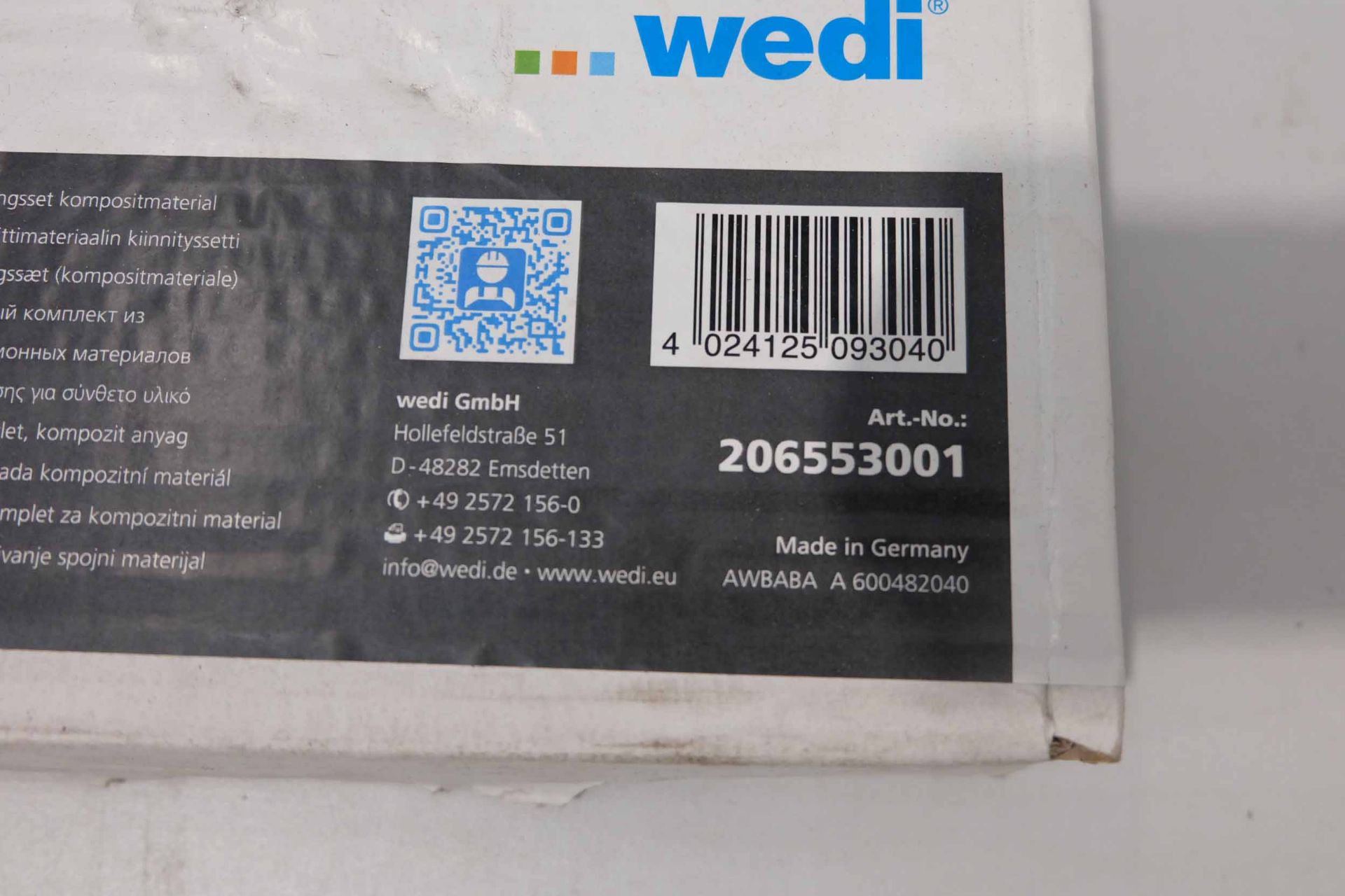 Wedi Tools Fixing Set & Spares. Designed to Help Hold the Weight of Larger Objects Like Shelves - Image 2 of 6