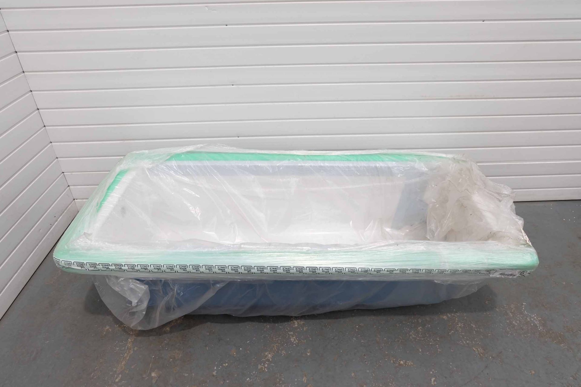 The White Space Vale Single Ended Bath. Colour: White. Length: 1800mm. Width: 800mm. Depth: 440mm.