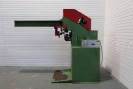 Malco Type FLANGIATRICE Tube Flanging Machine. Capacity Length 6ft. Capacity Diameter 3ft Approx.