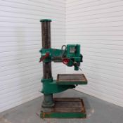 Arboga Type ER325 2' Radial Arm Drill. 3 Morse Taper Spindle. Speeds 100 - 2900rpm.