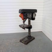 Sealey Model PDM125B Bench Drill. No.2 Morse Taper. Table Size 210mm x 210mm. 16 Speed. Belt Driven.