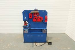 Kingsland 35XA Hydraulic Ironworker. Punching Capacity 25 x 10mm or 20mm x 12mm.