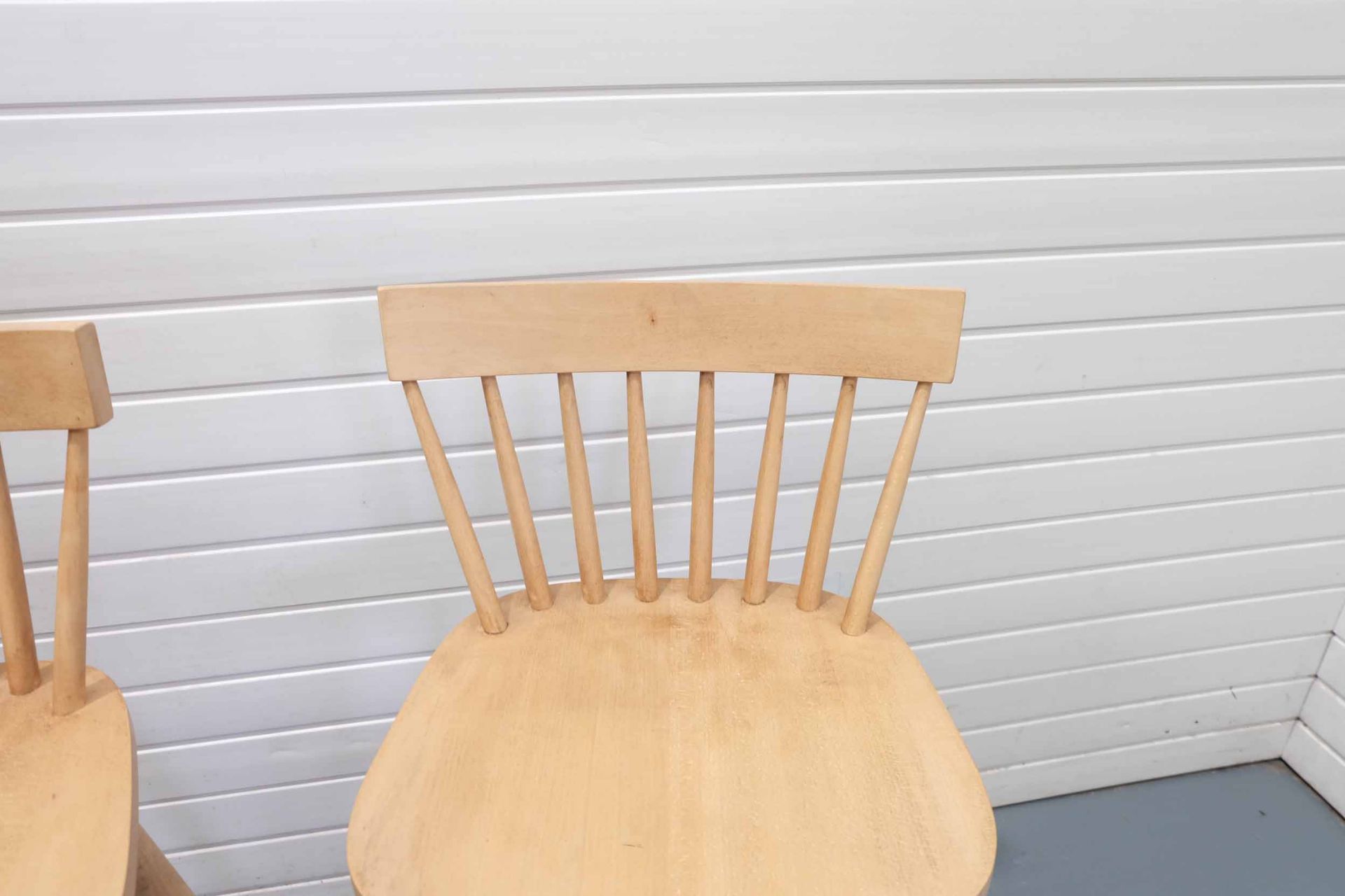 2 x Nordic High Back Bar Stools. - Image 4 of 5