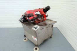 Bison / FAT MOD 270SA Semi-Automatic Bandsaw. Two Speed. Power Rise to Bow. Year 1997.