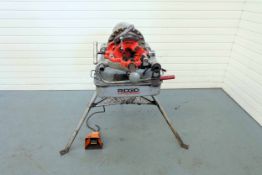 Rigid Model 300 Pipe Threader. Input 110V. With Various Attachments & Some Dies.