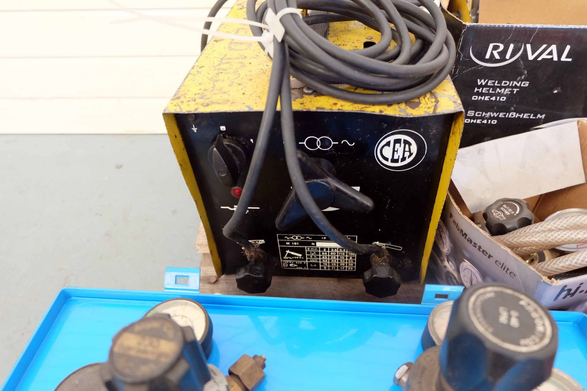 Quantity of Welding Spares & Sureweld 160 Welder. Includes Mig Wire, Tig Wire, Gauges, - Image 4 of 11