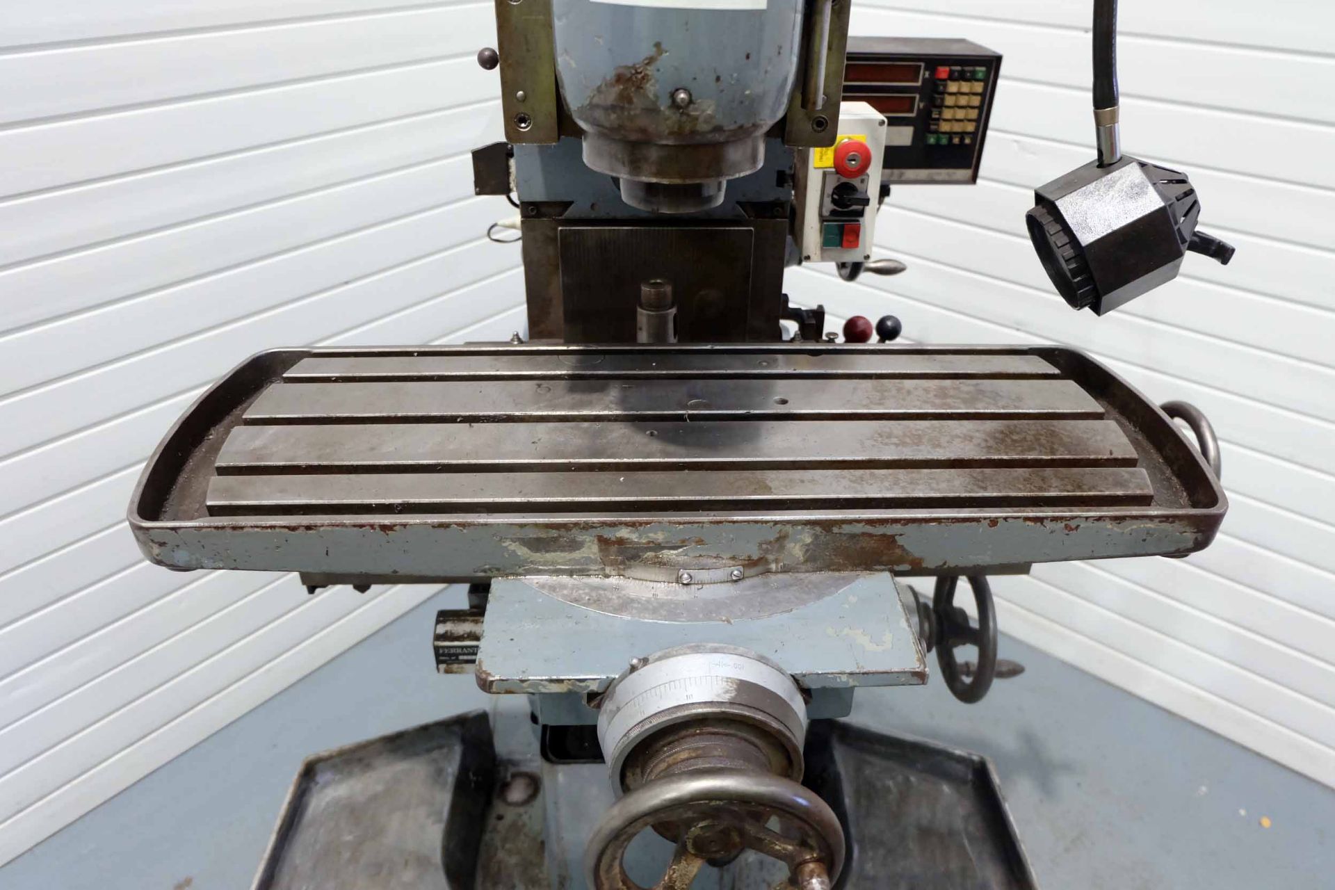 Thiel Duplex 158 Precision Milling Machine. Feeds to All Axis. Spindle Speeds 60 - 1800rpm. Table Si - Image 5 of 18