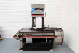 Marvel Armstrong-Blum MFG.Co Series 8 Mark II Vertical Bandsaw. Throat 465mm. Daylight 510mm. Table
