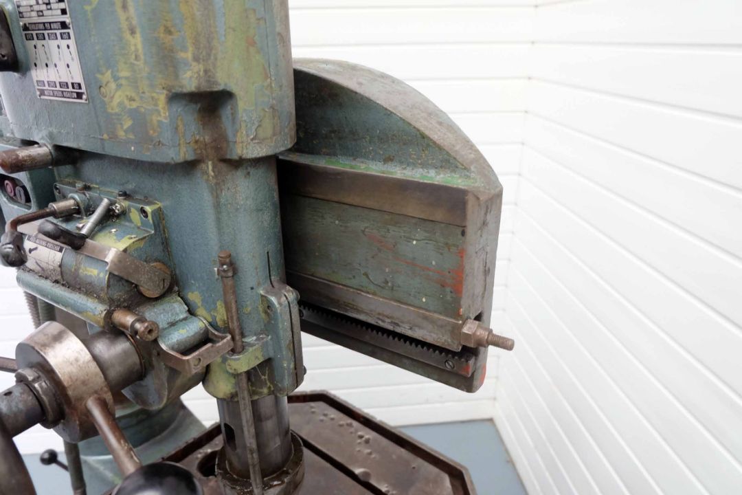 Arboga ER 1830 Radial Arm Drill. Radius of Arm 2' 6". Spindle Taper No.4 Morse. Spindle Speeds 80 - - Image 6 of 14