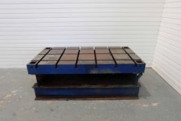 Tee Slotted Bed Plate on Steel Stand. Size 72